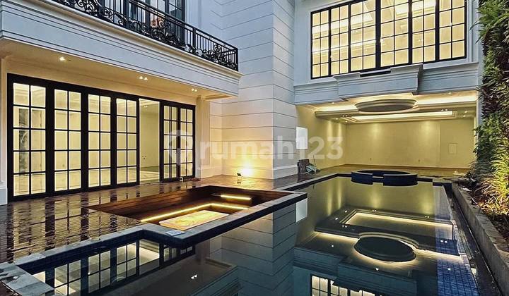 Brand New House Luxury Classic Dekat Bukit Golf Pondok Indah Jakarta Selatan