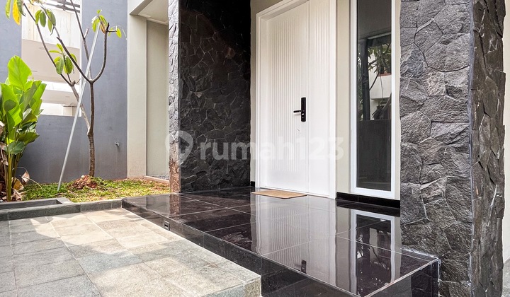 Rumah Baru Cantik Minimalis Open Space Dalam Komplek di Bintaro Jaya 2