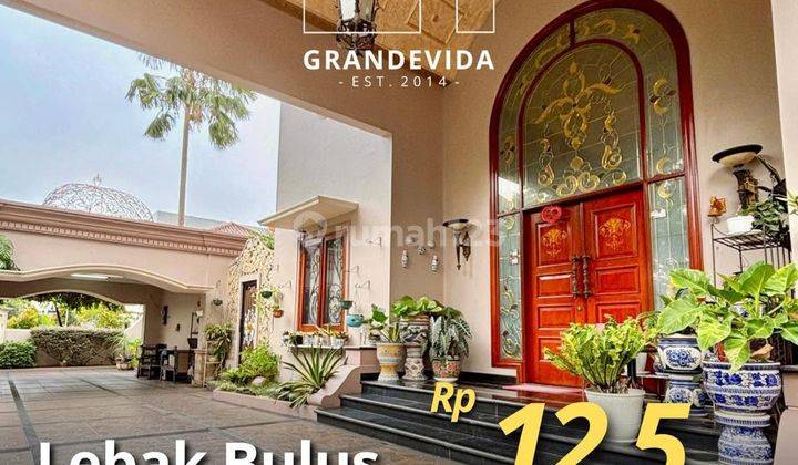 Rumah Cluxury Lassic Moder Dengan Swimming Pool Halaman Luas Asridi Lebak Bulus 1