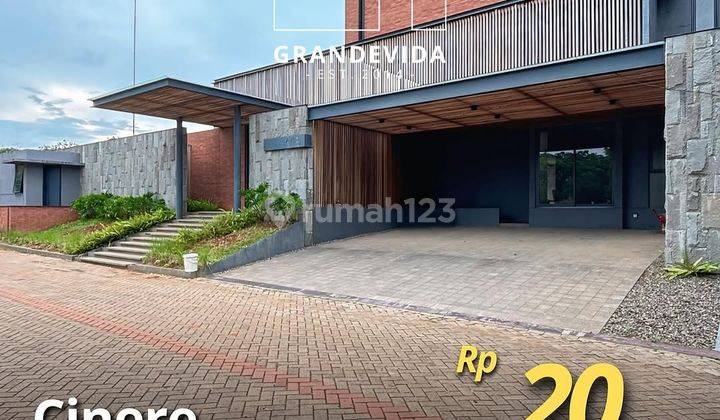 Rumah Baru Modern Tropis Cinere 1