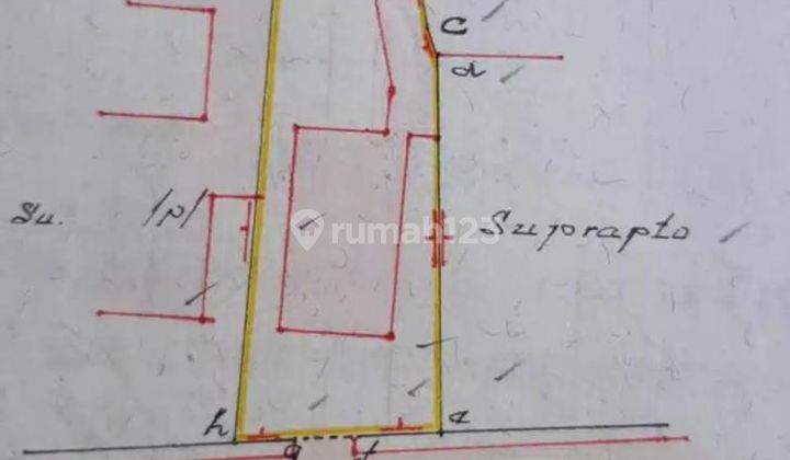 Tanah Luas Lokasi Strategis Akses Mudah Pinggir Jalan Besar di Cempaka Putih 2