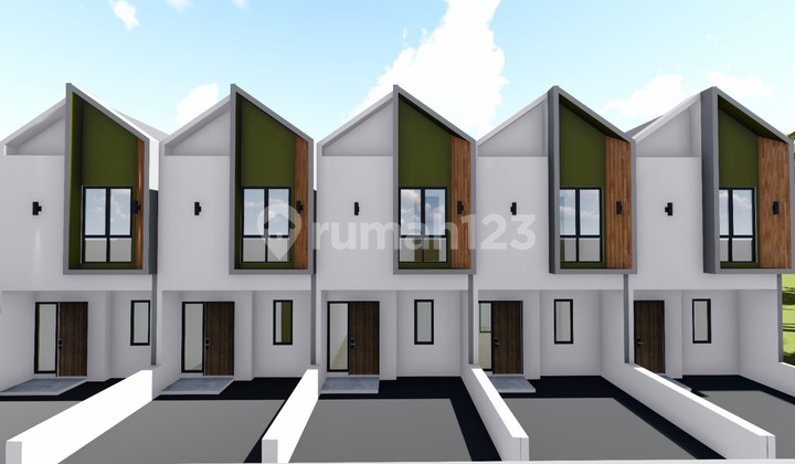 Rumah Custom Layout 2 Lantai Lokasi Bagus Anti Banjir Dekat Tol di Jagakarsa Jaksel