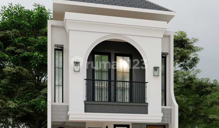 Rumah Classic Modern Dijual di Depok, Nempel Tol Desari, Anti Macet, Free Biaya Biaya,Diskon 100juta