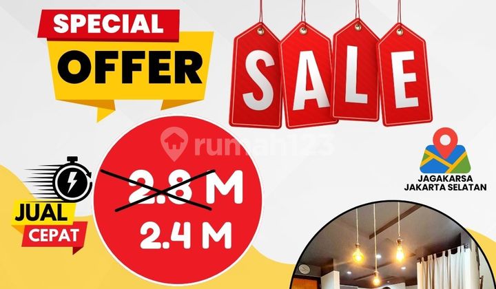 Pomentia Residence Jagakarsa Fully Furnished Dekat Tol