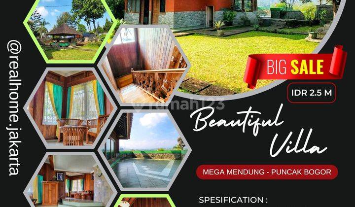 Vila Cantik Mega Mendung Cisarua Bogor 1