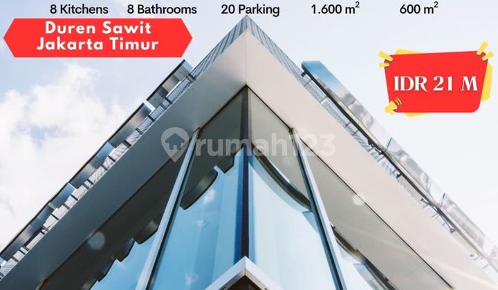 Gedung Baru Ruko Siap Huni Duren Sawit Jak Tim