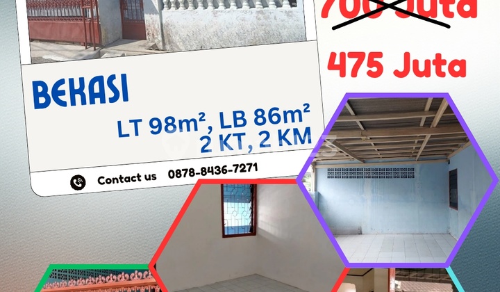 Rumah Murah Jual Cepat Bekasi Timur Dekat Tol Rumah Murah Jual Cepat Bekasi Timur Dekat Tol