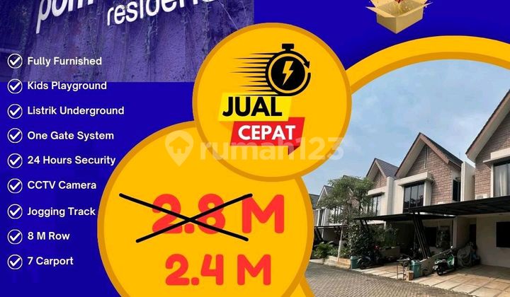 Rumah Jagakarsa Full Furnished Pomentia Residence