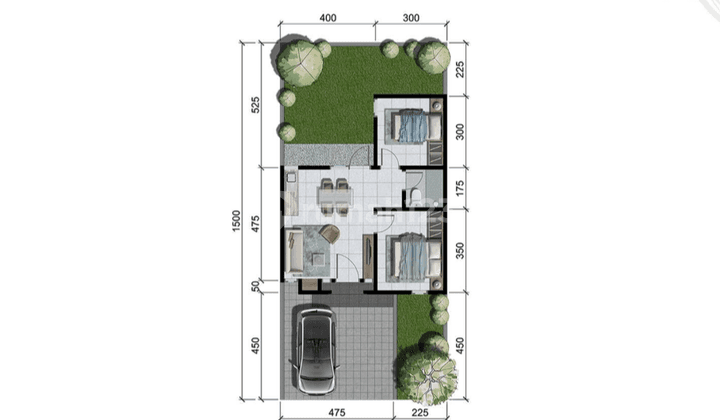 Rumah Type Angelite di Citraland Gresik Kota Kebomas 2