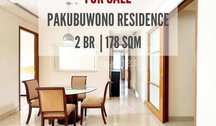 Apartemen Pakubuwono Residence Dijual, 2 Br, 178sqm, Furnished, Well Maintained Unit, Direct Owner, Yani Lim 08174969303 1