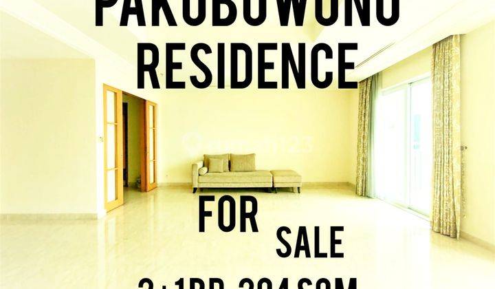 Pakubuwono Residence Dijual, Termurah, 2+1 Br, 204 Sqm 1