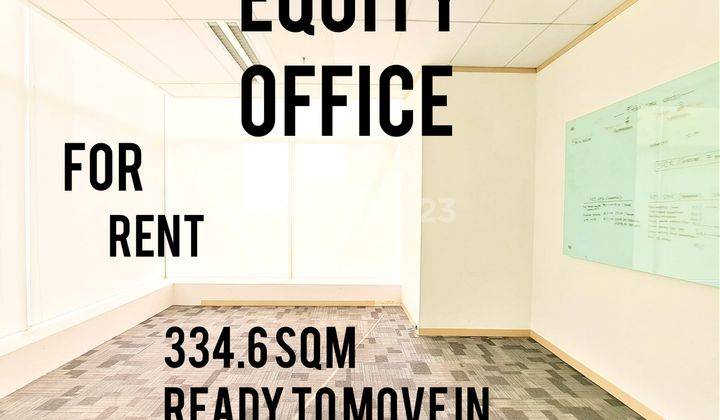 Equity Office At Scbd Disewakan, 334.6 Sqm Yani Lim 08174969303 1