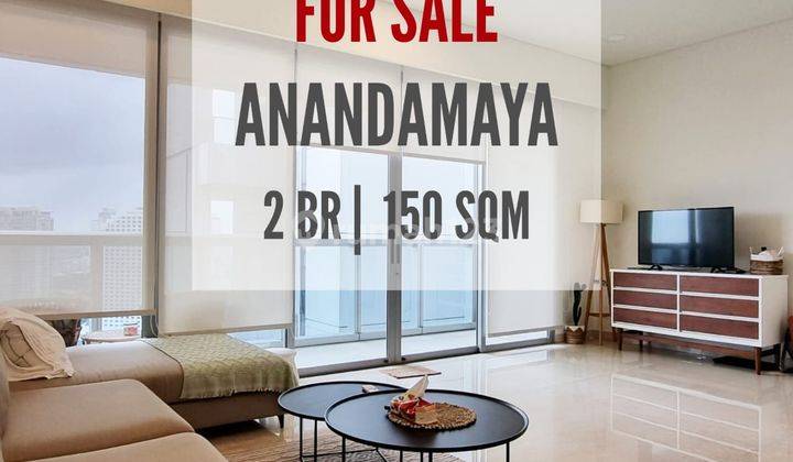 Apartemen Anandamaya Residence, Dijual Termurah 2Br, 150sqm, High Floor, Unblock View Shangrilla , Direct Owner, Yani Lim 08174969303 1