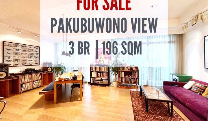 Apartemen Pakubuwono View Dijual, 3 Br, 196sqm, Nice Interior Design, Furnished, Direct Owner, Yani Lim 08174969303 1