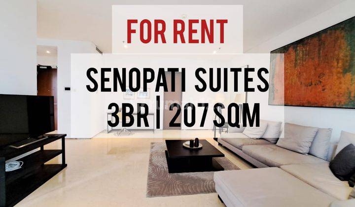 Apartemen Senoapti Suites Disewa, 3Br, 207sqm, Furnished, Ready To Move In, Direct Owners 08174969303 1