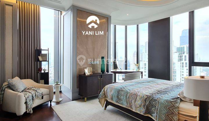 kamar tidur jual cepat apartemen st.regis jakarta