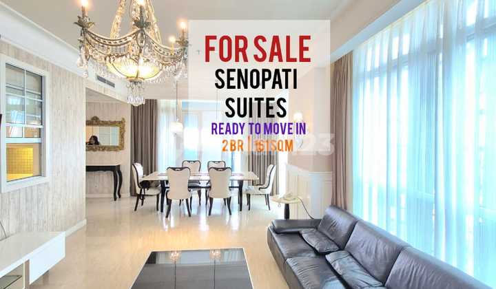 Jual Cepat Apartemen Senopati Suites 2BR 161sqm, Furnished Bagus Jual Cepat Apartemen Senopati Suites 2BR 161sqm, Furnished Bagus