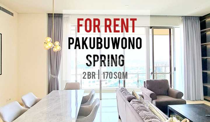 Sewa Cepat Apartemen Pakubuwono Spring 2BR 170Sqm Furnished Bagus