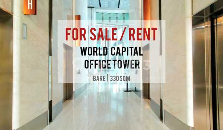 Jual Termurah Kantor World Capital Office Mega Kuningan, 330 sqm
