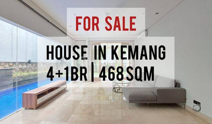 Rumah Kemang Timur Dijual, Modern Minimalis, Bangunan Bagus, 4+1Br, LT 468M, LB 480M, Siap Masuk, Direct Owner- YANI LIM 08174969303 1