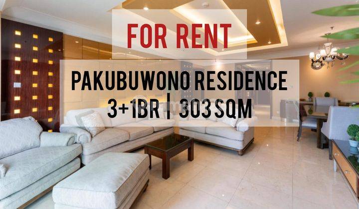 Sewa Apartemen Pakubuwono Residence, 3+1BR, 280sqm, Fully Furnished, Best Pool View, Well Maintained Unit, Ready To Move In, Direct Owner, Yani Lim 08174969303 1