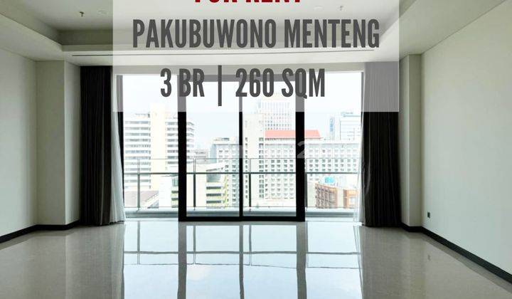 Pakubuwono Menteng Disewakan, Ready To Move In, 3Br, 260 Sqm, Well Maintained Unit, Direct Owner , Yani Lim 08174969303 1