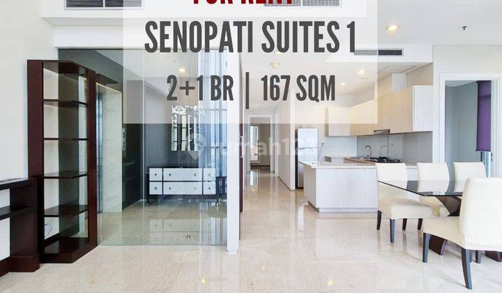 Sewa Apartement Senopati Suites Scbd Limited High Ceiling 2+1 BR 167 Sqm, Bagus, Furnished, Also Available Other Units, Direct Owners Yani Lim 08174969303 1