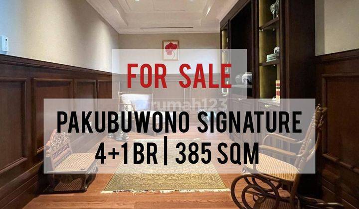 Jual Apartemen Pakubuwono Signature 4+1BR, 385sqm, Pool View 1