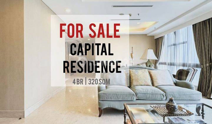 Apartemen Capital Residence Limited Combine Unit 4 BR 320 M2, Ready To Move In, Nice Interior Design, Direct Owner 1