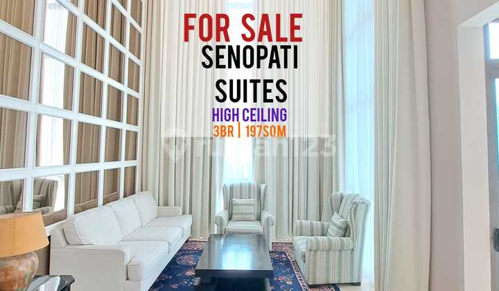 Rent Senopati Suites Apartment 3BR 197sqm, Furnished, Ready to Move In