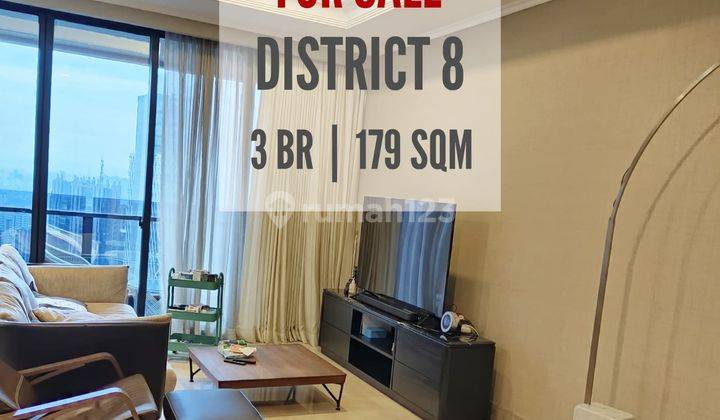 Jual Apartement District 8 Senopati, 3Br, 179sqm, Bagus, Furnished, Termurah, Direct Owner Yani Lim 08174969303 1