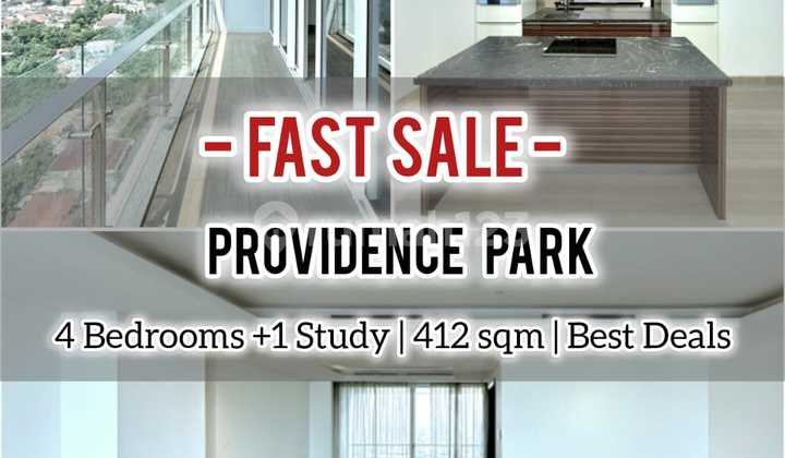 Sell Fast Providence Park Apartment 4Br 412Sqm, Double Balcony