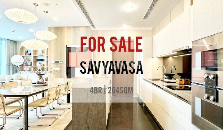 Jual Cepat Savyavasa 4BR, 264sqm, Private Lift, Early Bird  1