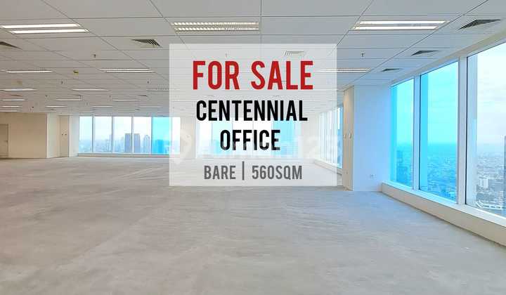 Jual Cepat Kantor Centennial Tower, Bare, Brand New, 560sqm Jual Cepat Kantor Centennial Tower, Bare, Brand New, 560sqm