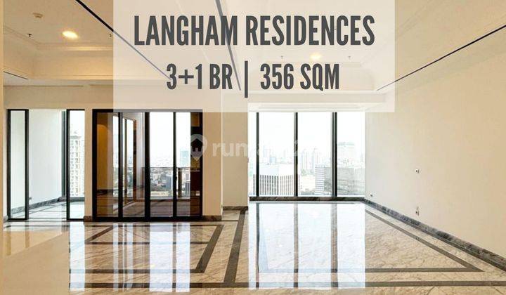 Jual Apartemen Langham Luxury Residence At Scbd 3+1 BR 351sqm, Brand New, Best View, Ready To Use, Direct Owner Yani Lim 08174969303 1