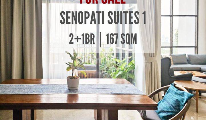 Apartemen Senopati Suites At Scbd Dijual 2Br+1Study, Limited High Ceiling 6sqm, Direct Owner Yani Lim 08174969303 1