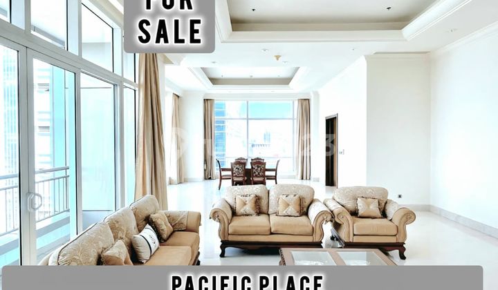 For Sale Pacific Place Apartment in SCBD, 4Br 500sqm, Well Furnished