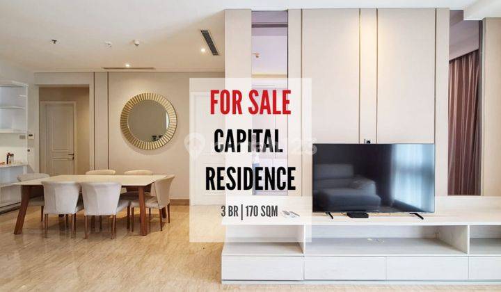 Jual Apartemen Capital Residences, 3BR, 170sqm, Furnished, Bagus, Direct Owner Yani Lim 08174969303 1