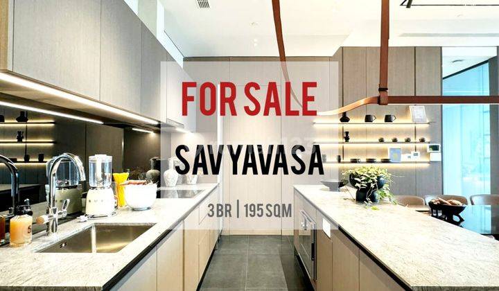 Jual Cepat Savyavasa Jakarta Selatan, 3Br, 195sqm, Brand New, 1