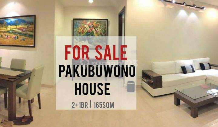 Apartement Pakubuwono House, 2 Br, Bagus, Furnished, Murah