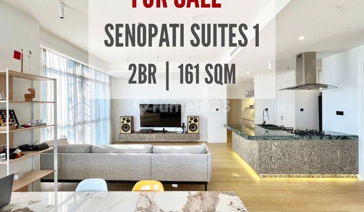 Cepat Apartemen Senopati Suites Termurah, 2BR, 161sqm, Very Well Maintained, Sudah Ajb, Bisa Kpa, Direct Owner, Yani Lim 08174969303