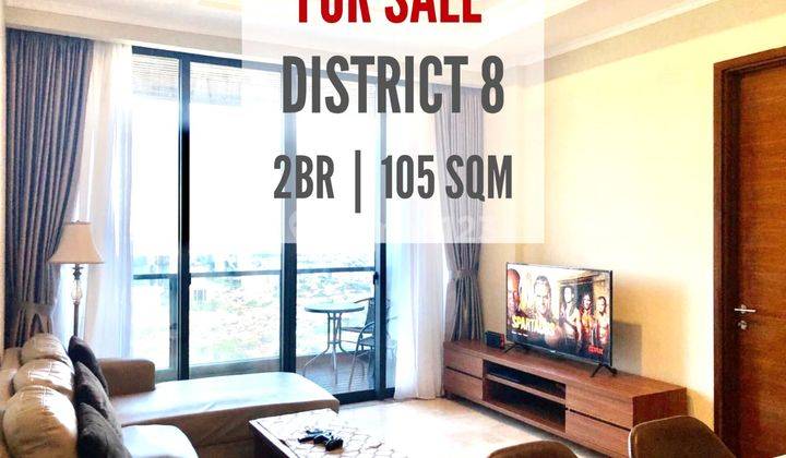 Jual Apartement District 8 Senopati, 2 Br, 105sqm, Furnished Bagus, Direct Owner Yani Lim 08174969303 1