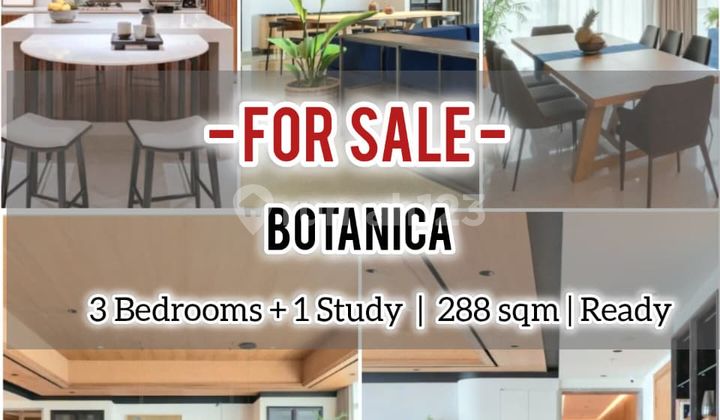 Jual Apartemen Botanica Fully Renovated, 3+1R 288 Sqm Bagus Ready Jual Apartemen Botanica Fully Renovated, 3+1R 288 Sqm Bagus Ready