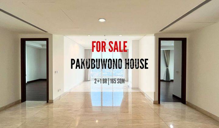 Jual Pakubuwono House Apartement, 2BR + 1Study, Bagus, Best View 1