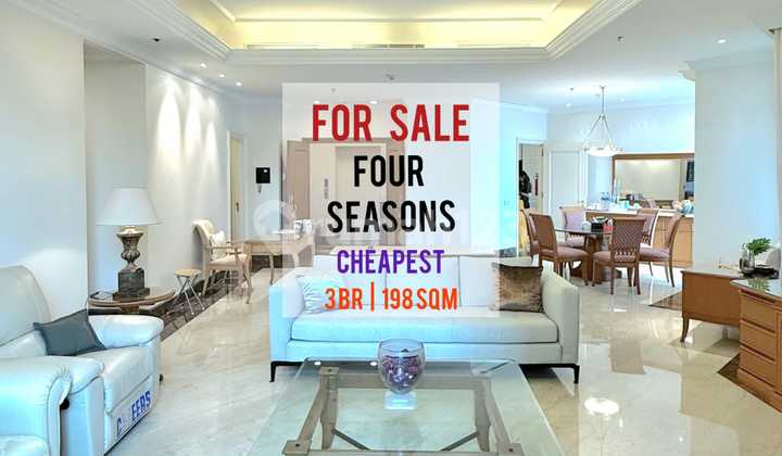 Lowest Price Sale, Four Seasons Residences Apartment, 3BR 198sqm, Excellent