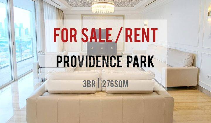 Sewa Termurah Providence Park Apartement, 3BR, 276sqm, Bagus  1