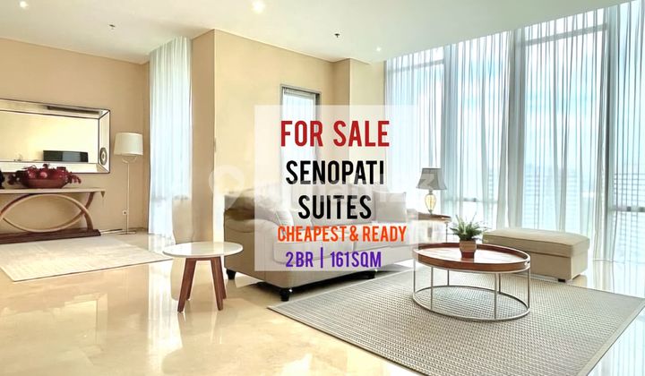 Quick Sale: Senopati Suites SCBD 2BR 165sqm Apartment, Best Layout