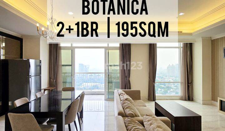 Jual Apartemen Botanica Termurah 2+1 BR 195 M2 Furnished, Ready To Move In, High Floor By Inhouse Botanica, Direct Owner, Yani Lim 08174969303 1