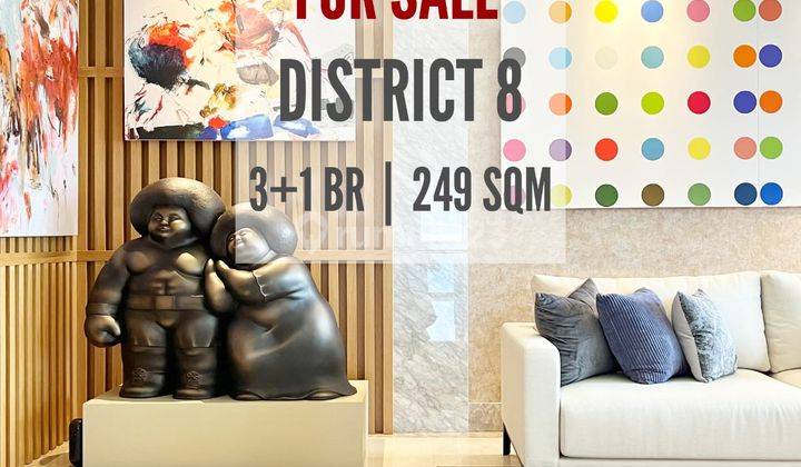 Apartemen District 8 At Scbd Dijual 3+1BR, 249sqm, Nice Interior Design, Sudah Ajb, Bisa Kpa, Direct Owner, Yani Lim 08174969303 1