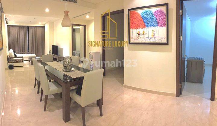 Apartement Pakubuwono House, 2 Br, Bagus, Furnished, Murah